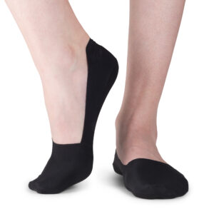 Solid Pattern Secret Socks - 2 Pairs