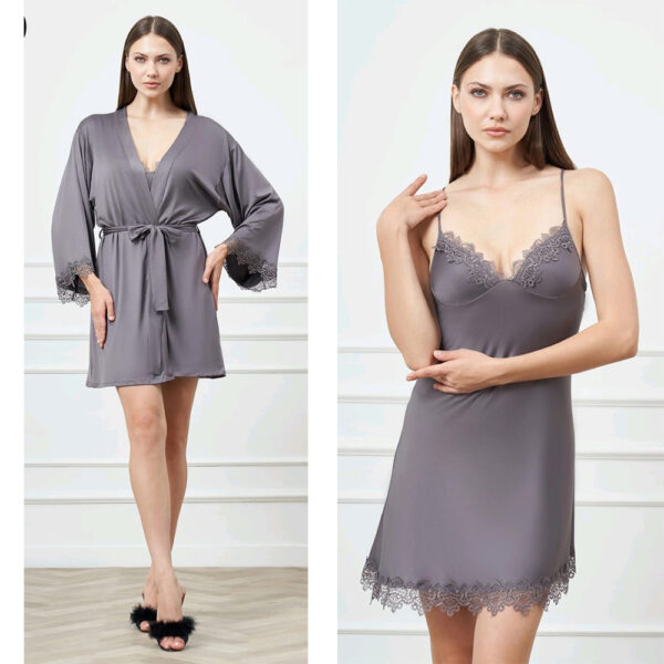 Grey Nightwear Set